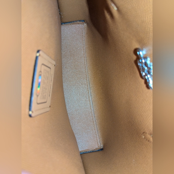 Coach Mollie Tote Bag 25 Rainbow Print LNC - Picture 12 of 12